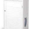 WONDERMAKE® Katzenschrank für Katzentoilette groß hoch aus Holz, Katzenklo-Schrank Kommode mit Schublade und Tür geschlossen, Design Katzen-Haus Toilette Klo XL, 51 x 46 x 96 cm, weiß