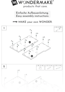 WONDERMAKE® Katzenschrank für Katzentoilette groß aus Holz, Katzenklo-Schrank Kommode XL, Design Katzen-Haus Toilette Klo Waschbecken-Unterschrank für Bad, 73,5 x 51,5 x 57 cm, weiß