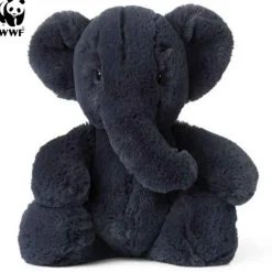 WWF Cub Club - Ebu der Elefant (anthrazit, 29cm) Kuscheltier Stofftier für Kleinkinder Elephant