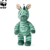 WWF Cub Club - Ziko das Zebra (grün, 22cm) mit Glöckchen Kuscheltier Stofftier für Kleinkinder