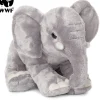 WWF Plüschtier Elefant (Rüssel runter, 18cm) lebensecht Kuscheltier Stofftier
