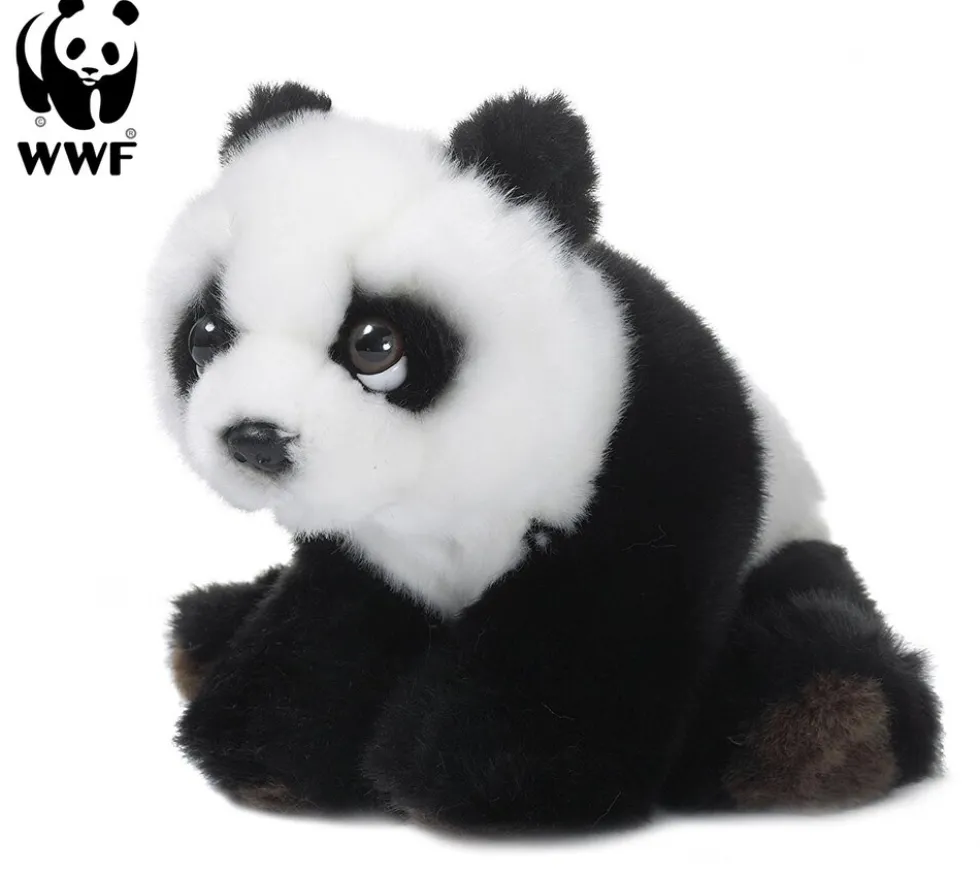 WWF - Plüschtier - Pandababy (15cm) lebensecht Kuscheltier Stofftier Pandabär Panda