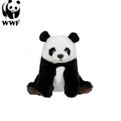 WWF Plüschtier Panda (14cm) lebensecht Kuscheltier Stofftier Pandabär Bär