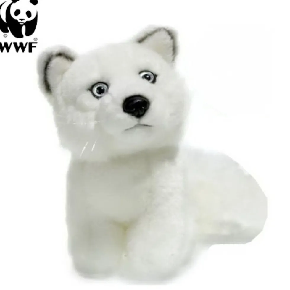 WWF - Plüschtier - Polarfuchs Baby (15cm) lebensecht Kuscheltier Stofftier
