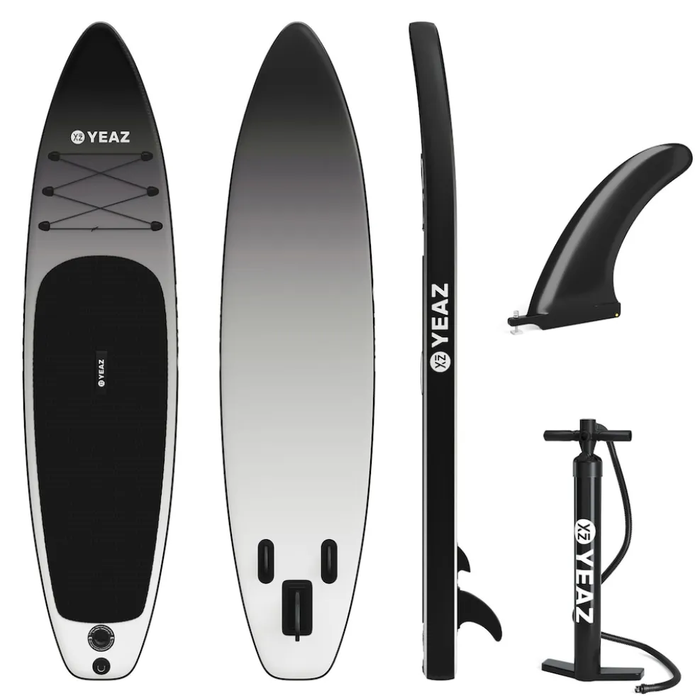 YEAZ SUP Board BLACK SANDS BEACH - EXOTRACE PRO -