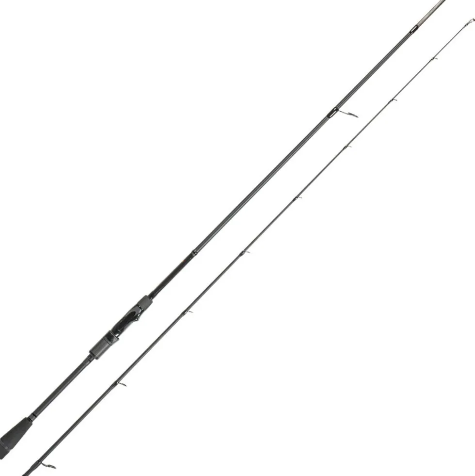 Zeck All Black 2,40m 30-80g 2 Teile Spinnrute Raubfischrute