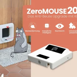 ZeroMOUSE 2.0 – Mauserkennung: Katzenklappen-Erweiterung für Beute- und Chiperkennung