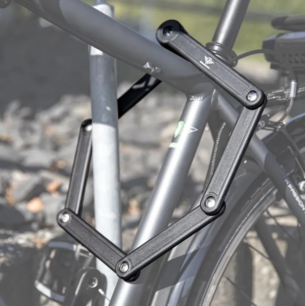 Zündapp Fahrradschloss Faltschloss Rahmenschlösser Fahrrad E Bike Schloss 85 cm diebstahlsicher