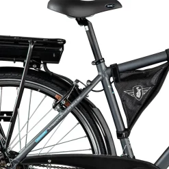 Zündapp Fahrradtasche für den Fahrrad Rahmen Tasche Oberrohrtasche Rahmentasche Radtaschen mit Klett und Reißverschluss