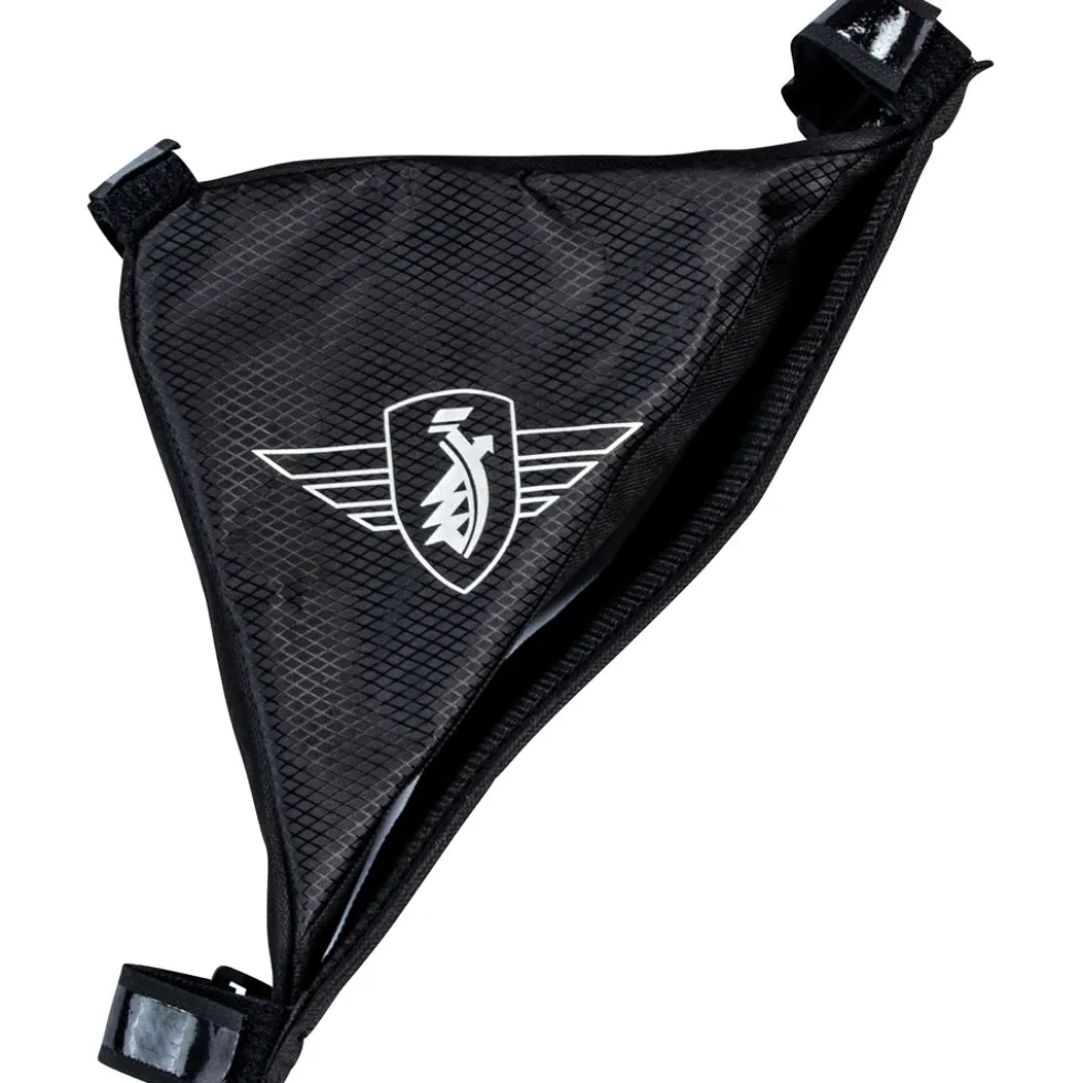 Zündapp Fahrradtasche für den Fahrrad Rahmen Tasche Oberrohrtasche Rahmentasche Radtaschen mit Klett und Reißverschluss