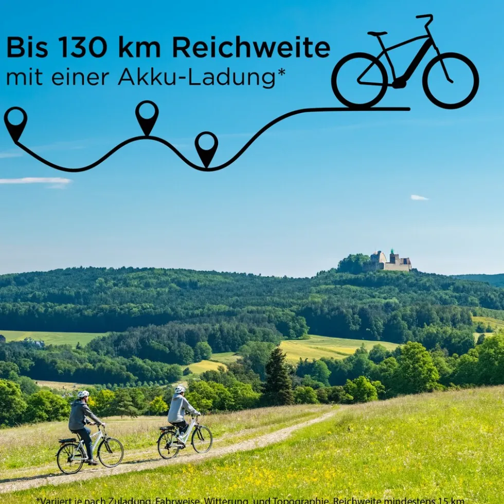 Zündapp Green 7.7 E-Bike Herren Trekkingrad 28 Zoll Pedelec 155 - 185 cm Trekkingbike mit 21 Gang E Fahrrad StVZO Tourenrad