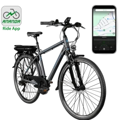 Zündapp Green 7.7 E-Bike Herren Trekkingrad 28 Zoll Pedelec 155 - 185 cm Trekkingbike mit 21 Gang E Fahrrad StVZO Tourenrad