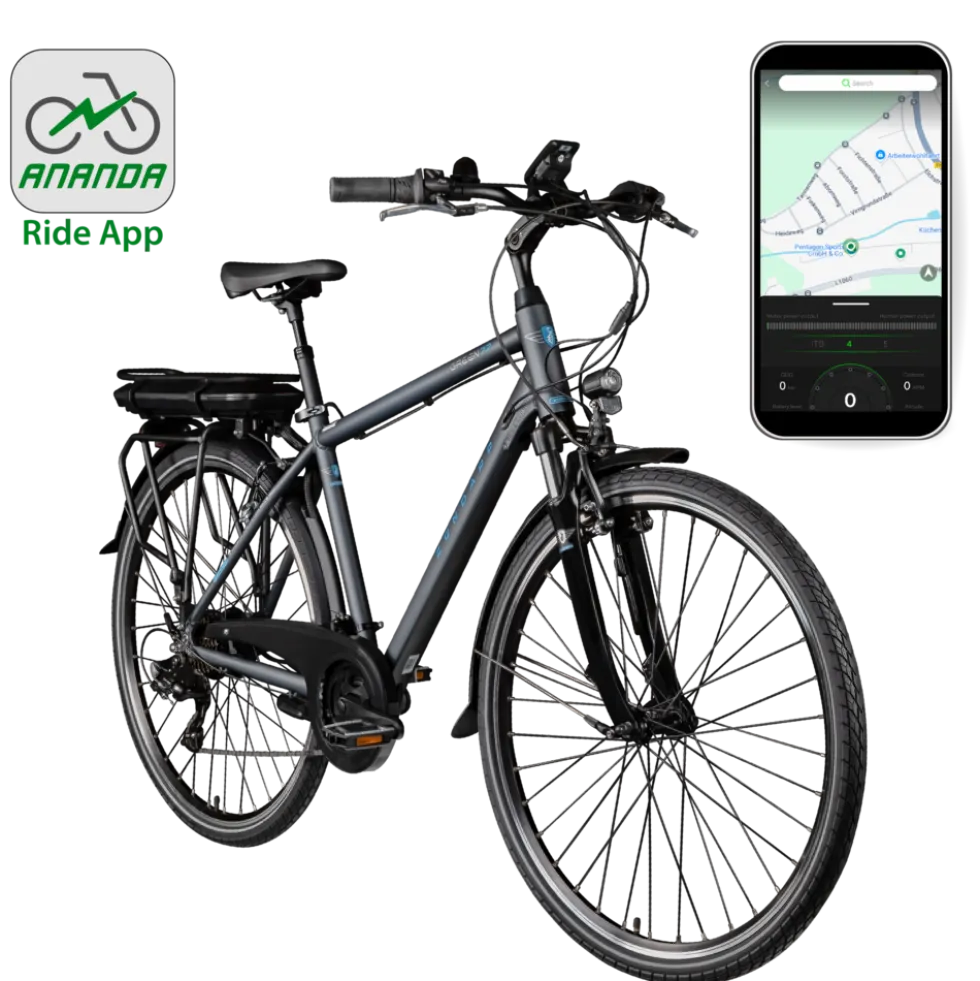 Zündapp Green 7.7 E-Bike Herren Trekkingrad 28 Zoll Pedelec 155 - 185 cm Trekkingbike mit 21 Gang E Fahrrad StVZO Tourenrad