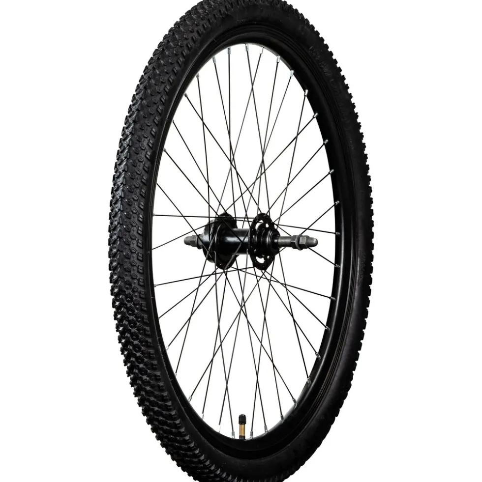 Zündapp Laufradsatz Blue 5.0 24, 26, 28 Zoll Komplettrad MTB Laufrad Set Rad vorne hinten Vorderrad Hinterrad mit Mantel, Schlauch, Speichen
