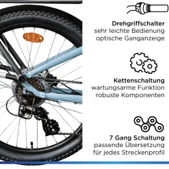 Zündapp Longtail M400 E Bike Lastenrad bis 180 kg 24 Zoll Elektrofahrrad 160-195 cm Mittelmotor Cargo Elektro Fahrrad 7 Gänge Pedelec