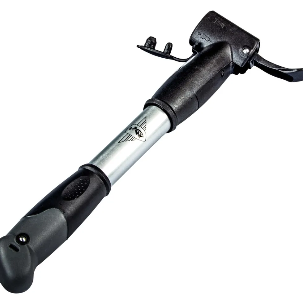 Zündapp Miniluftpumpe für Fahrräder Aluminium Fahrradpumpe Luftpumpe Fahrrad universal AV DV FV