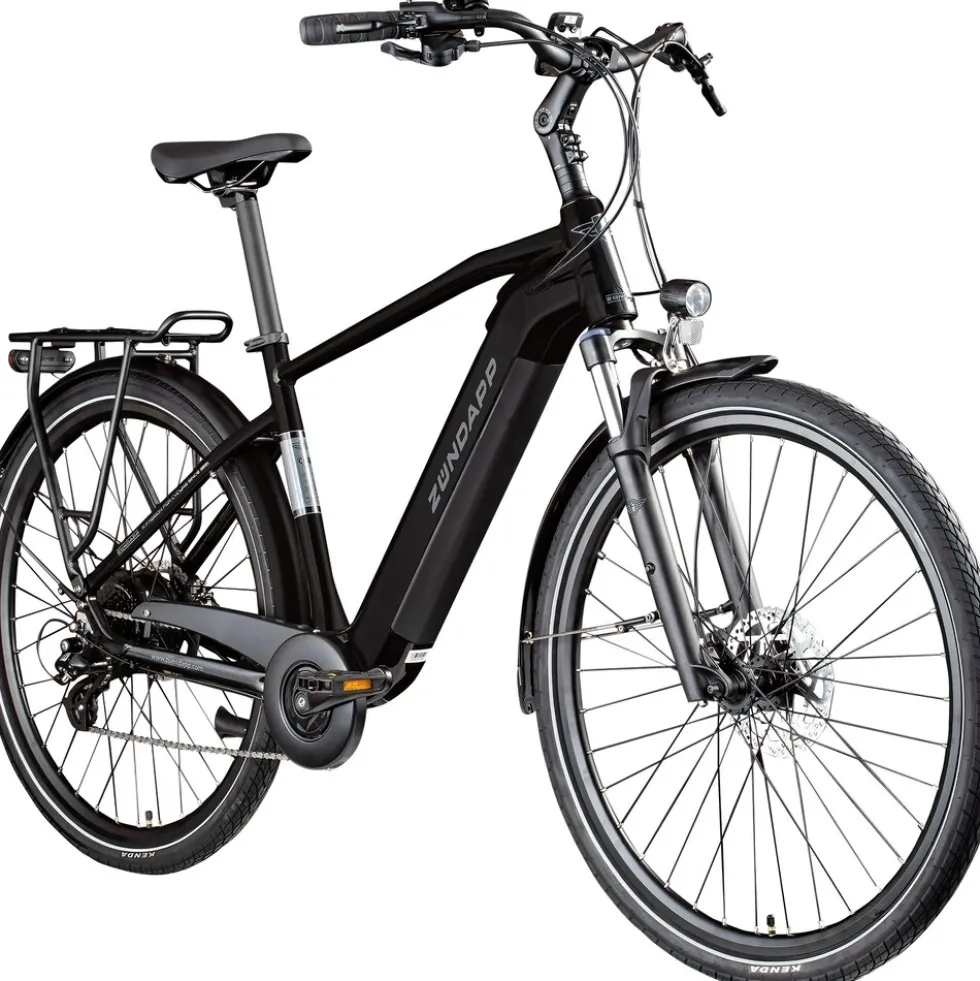 Zündapp Z810 E Bike Herren Trekkingrad ab 175 cm Elektrofahrrad 550 Wh Pedelec Trekking Rad Fahrrad mit 8 Gang und Beleuchtung StVZO