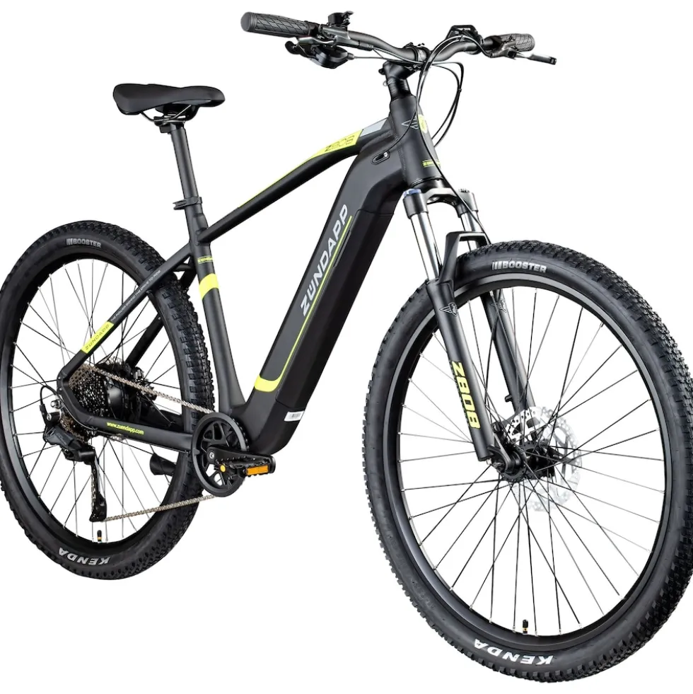 Zündapp Z808 E Bike Mountainbike 29" für Herren ab 160 cm Pedelec 10 Gang Elektrofahrrad 540Wh Scheibenbremsen
