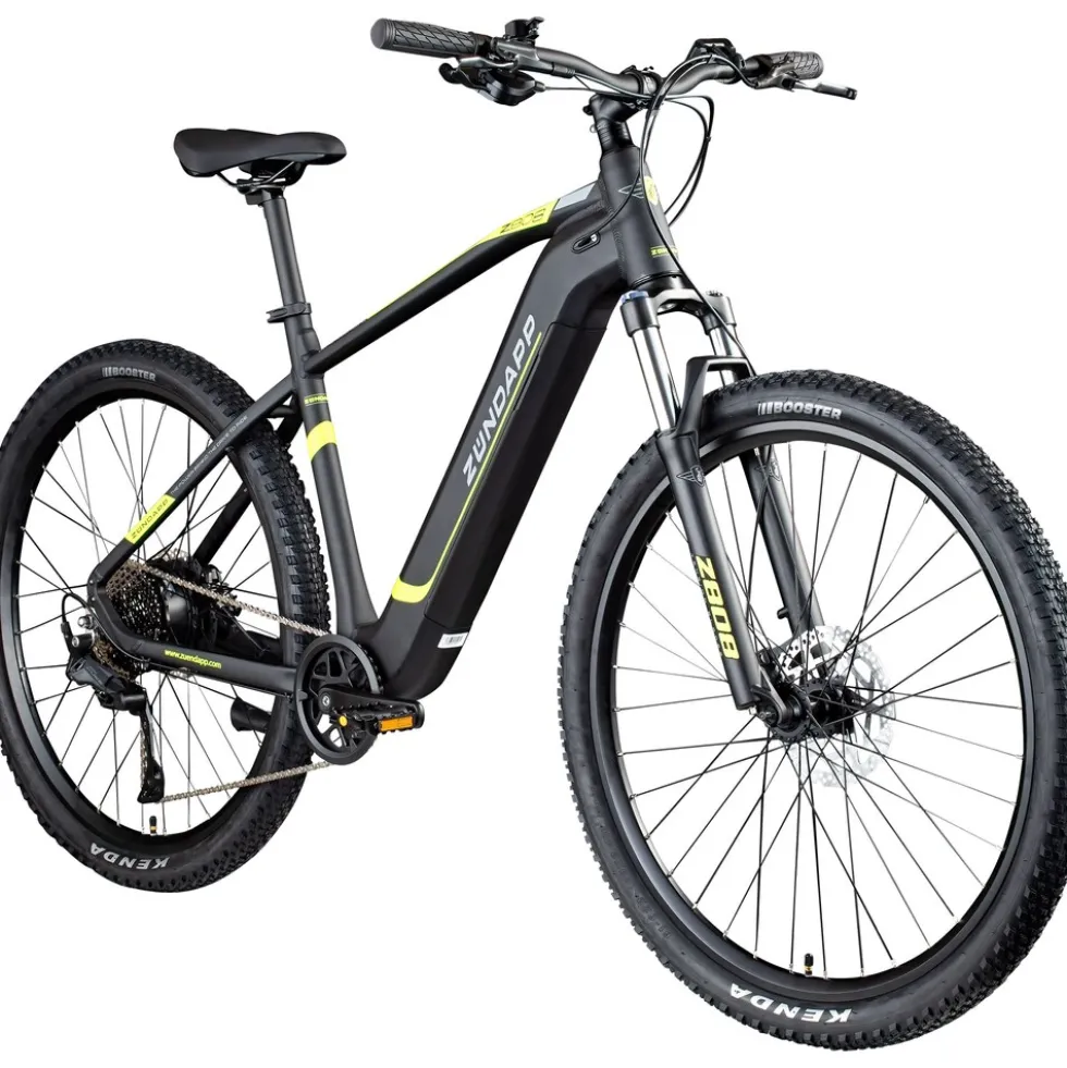 Zündapp Z808 E Bike Mountainbike 29" für Herren ab 160 cm Pedelec 10 Gang Elektrofahrrad 540Wh Scheibenbremsen