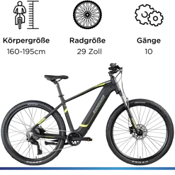 Zündapp Z808 E Bike Mountainbike 29