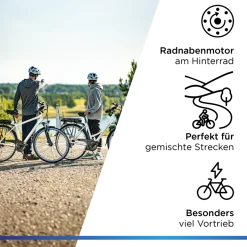 Zündapp Z802 E Bike 28 Zoll Herren Trekkingrad 21 Gang Elektrofahrrad StVZO 165 - 185 cm Pedelec Elektro Trekking Fahrrad