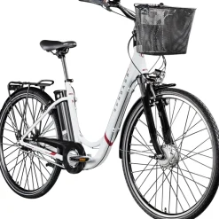 Zündapp Z517 E Bike 28 Zoll Pedelec Hollandrad E Fahrrad Damen 155 - 190 cm mit 7 Gang Nabenschaltung Rücktritt Citybike Nabenmotor