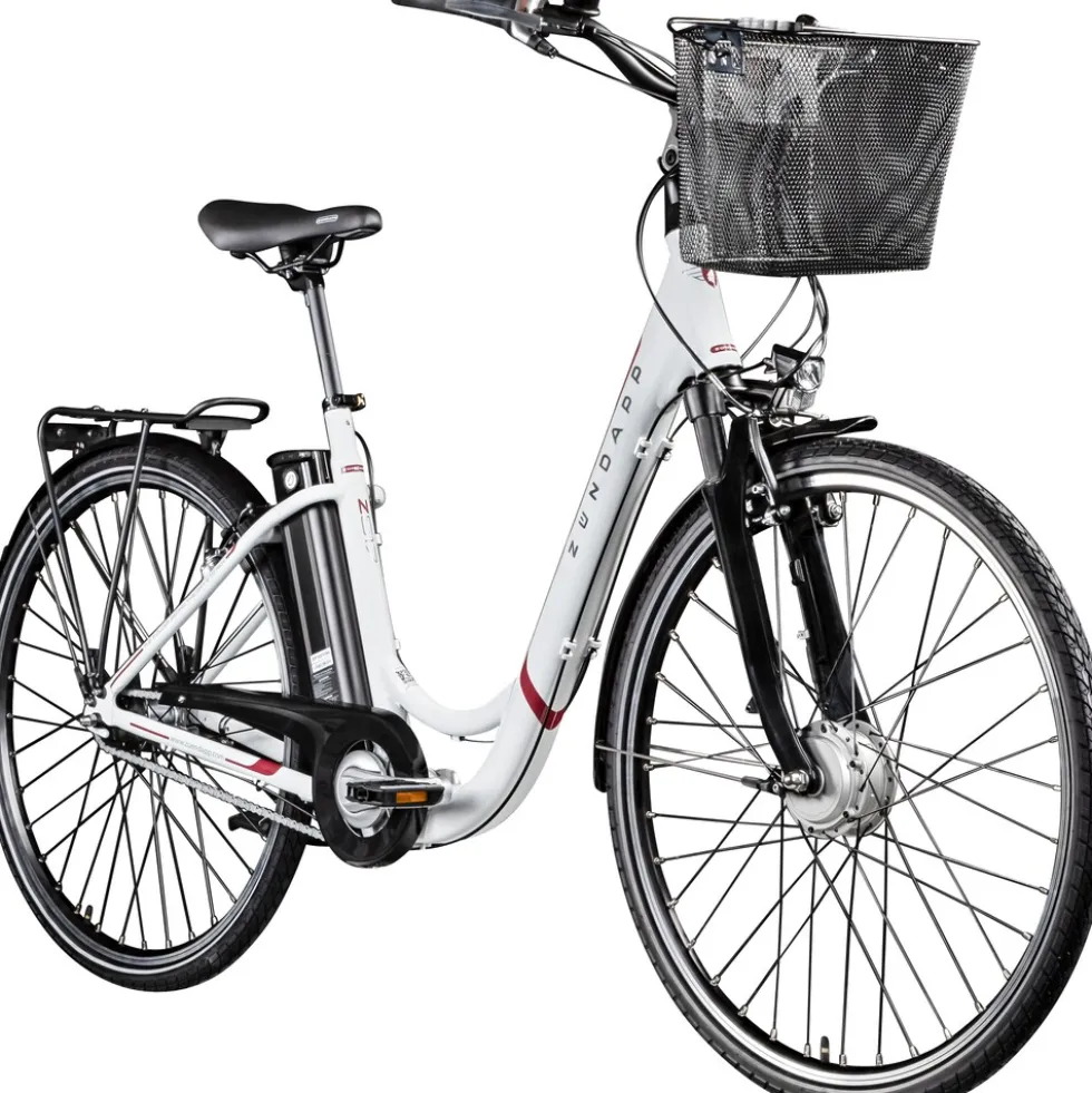 Zündapp Z517 E Bike 28 Zoll Pedelec Hollandrad E Fahrrad Damen 155 - 190 cm mit 7 Gang Nabenschaltung Rücktritt Citybike Nabenmotor