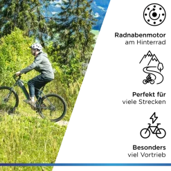 Zündapp Z808 E-Mountainbike für Damen und Herren ab 170 cm E Bike 27,5 Zoll EMTB Hardtail Pedelec Fahrrad Elektrofahrrad